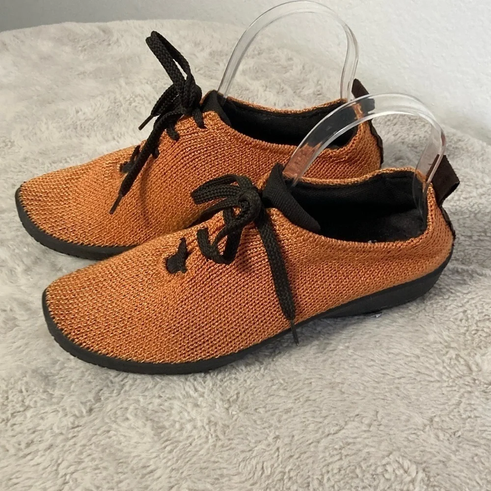 Arcopedico Knit LS Shoe Women's 8 Orange - Picture 1 of 6